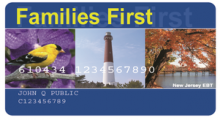 SNAP program card